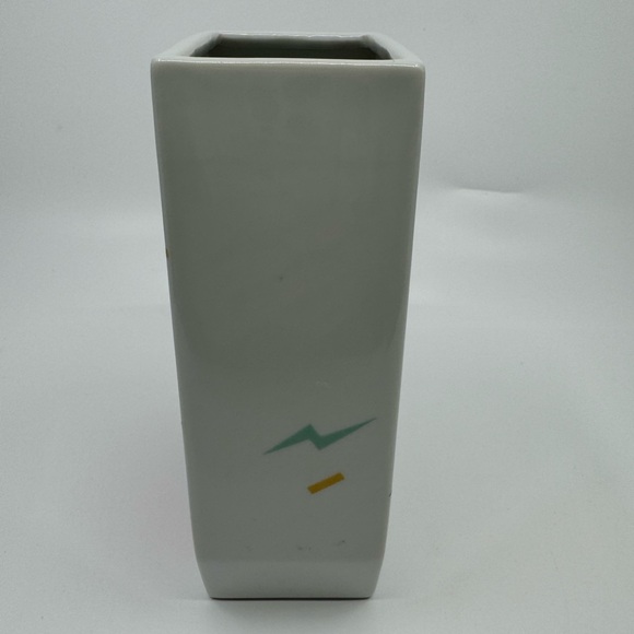 Kato Kogei Dansab Fujimori Memphis Vase (Abstract Design) - Picture 2 of 6